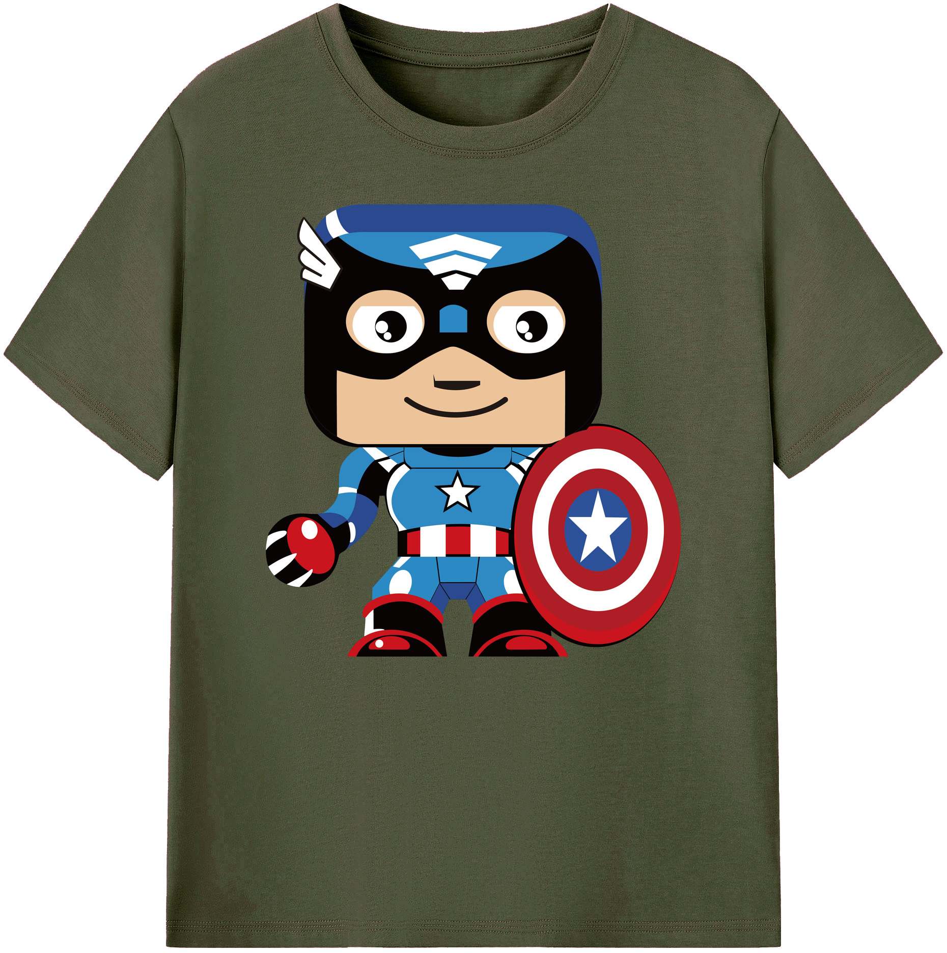 （画像用） アベンジャーズ The Avengers 綿100％ メンズ半袖Tシャツ｜肌触りやわらか＆通気性